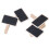 Raindrops 10 Pcs Peg Tags Wooden Clip Mini Message Boards Black 2