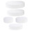 Cake Foams Model Cake Model White Plastic 5pcs 9