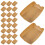 Frying Food Boxes Brown 100pack Boat Shape 9