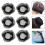20pack Hair Bun Nets 3.5x3.5x0.4in For Dancing And Working 5