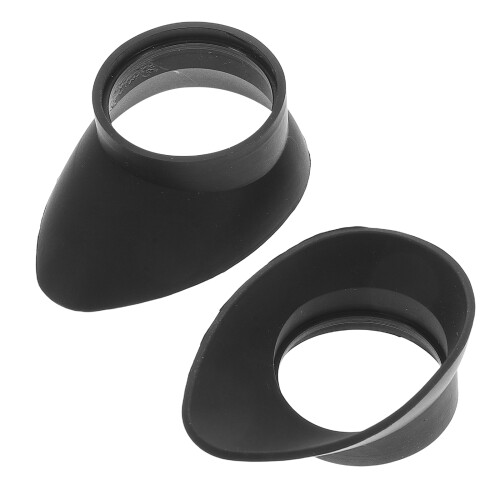 2pcs Rubber Eyepiece Covers Guards Eyepiece Lens Protector Covers New