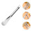 Fruit Paring Device Orange Peeling Tool Grips Handheld Silver 6
