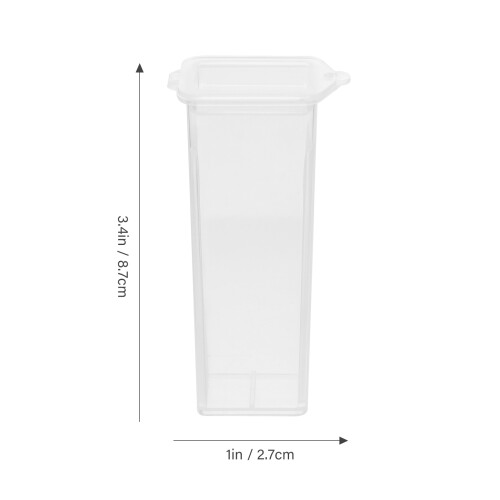 10 Pcs Slide Cases 5 Slides Pathological Boxes Opening For Supplies 2