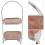 2X Portable Iron Taartstandaard, Fruit En Dessert Display 2