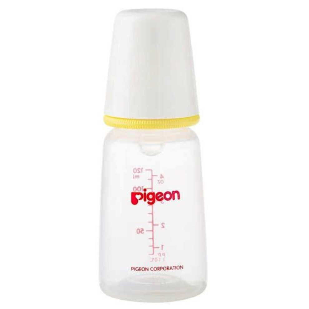 Pigeon KPP Standard Neck Nursing Bottle |Slow Flow & Standard Neck Feeding Bottle - 120ml