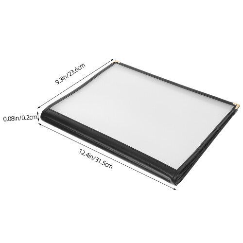 1Transparante Menu Protector Voor Hotels Café En Restaurants 2