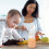 Silicone Rice Feeders Feeding Reduce Spillage Home Use 2pcs 9