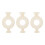 3pcs Plastic Trumpet Button Springs And Supporting Pads 6