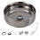Living And Home (Glossy Silver) 36cm Dia Bathroom Countertop Ceramic Sink 1