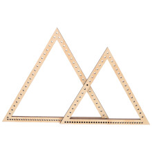 2 Pcs Hand Triangle Knitting Machine Weaving Sturdy