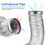 Flexible Hose Exhaust Pipe Flexible 1 Set 10