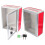 Wall Mount Postboxes Red 2pcs 11.2x8.5x4.1in 10