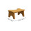 1set Footrest Small Seat Synthetic Material Stable Support Use 2