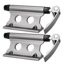2Stfietsblok Vorkhouder Aluminium Voorwiel Fixatie