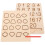 Practicing Board Wooden Assorted Color 1 Set Back To School 1