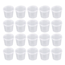 Jelly Cup Set Transparent Lids For Sauces And Desserts 50pcs