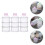 Plastic Powder Container Set 3 Pieces Storage Box 6