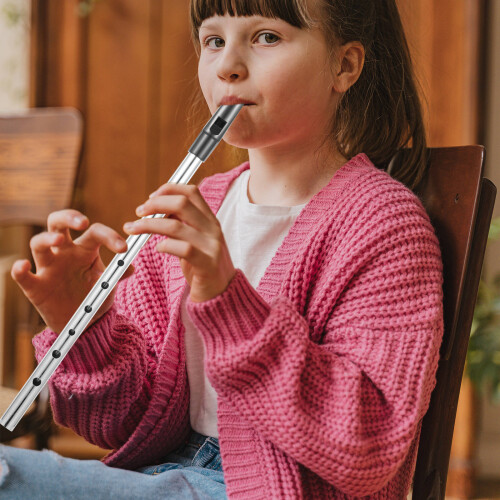 Irish Instruments Tin Whistle C Key Flute Copper 1set 2