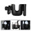 1pcs Stroller Feeding Bottle Stand Durable Materials Black 7