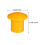 Rebar Covers Plastic Mushroom Design Yellow 40pcs 2