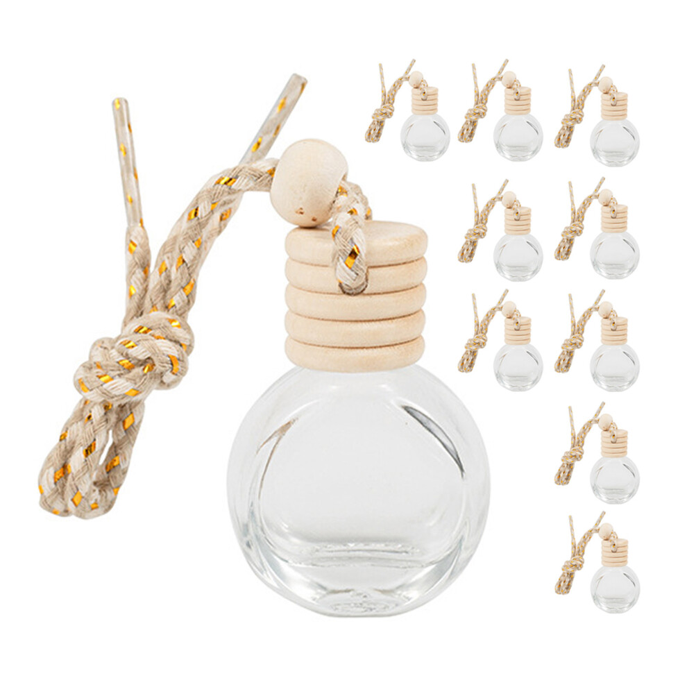 Mlins 10 Pcs Freshener Diffuser Bottle Pendant Car Perfume Bottles 3171388866841