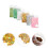 Holographic Nail Sequins Manicure Epoxy Sequins White 6 Sets 2