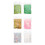 Holographic Nail Sequins Manicure Epoxy Sequins White 6 Sets 5