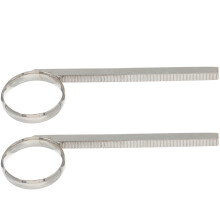 Worgeous 2 Pcs Euphonium Trumpet Keychain Small Slip Ring Accessories