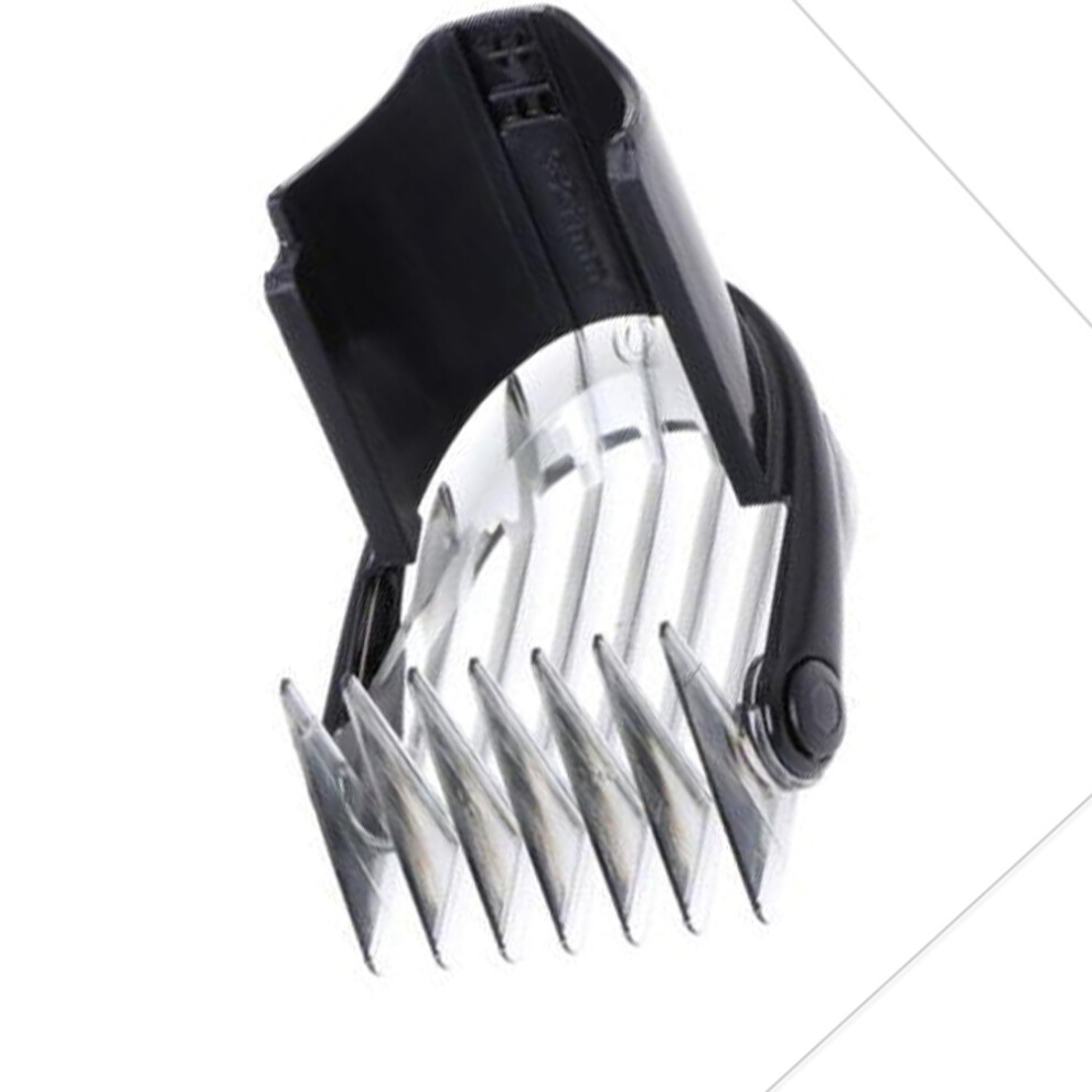 Solustre Silver Hair Clipper Guide Comb Brush For Electric Shaver Grooming