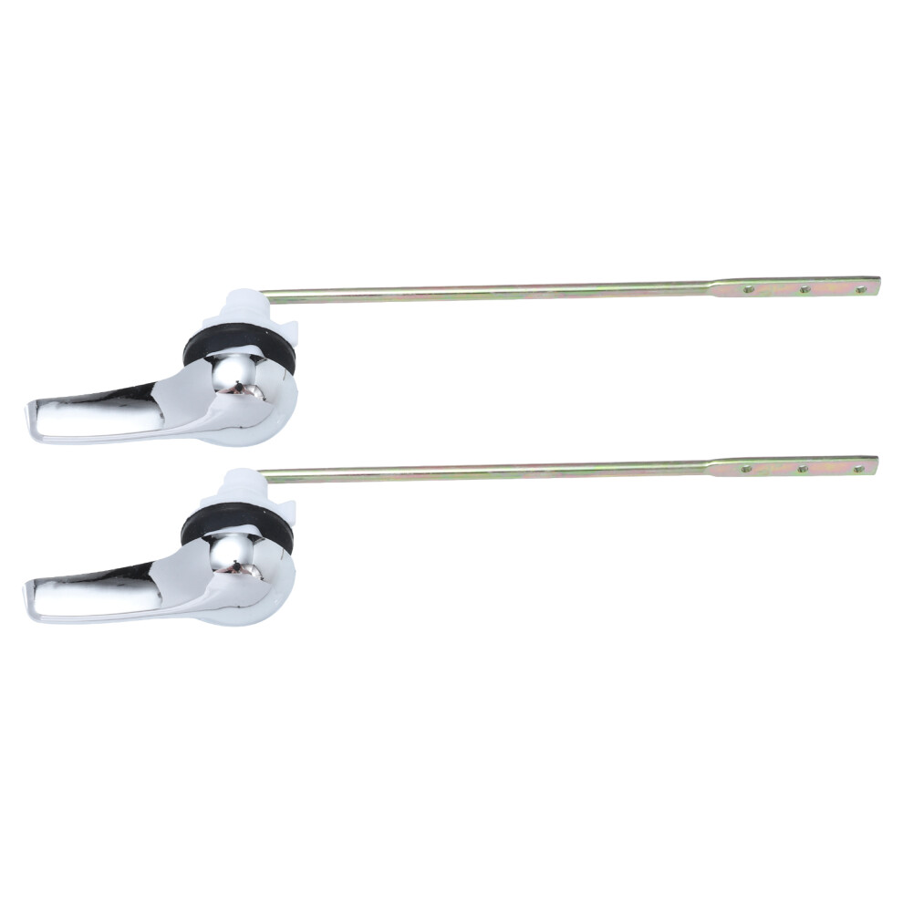 2Pcs Toilet Flush Handle Replacement Fits Side Mount Toilet Tank Lever 3171388892758