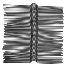 100Pcs Black Iron Calendar Hanging Hooks Versatile Wire Binder Hooks