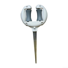 Sturdy Hose Guide Stake for Garden Organization, Heavy-Duty Steel, 24-Inch, Weather-Resistant, Easy Installation