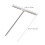 Professional Crepe Maker Silver Stainless Steel Spreader Tool 7