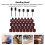 Power Sanding Sleeves Light Brown For Artwork 51pcs 3