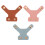 3 Pcs Stethoscope Case Medical Tool Doctor Name Tags 1