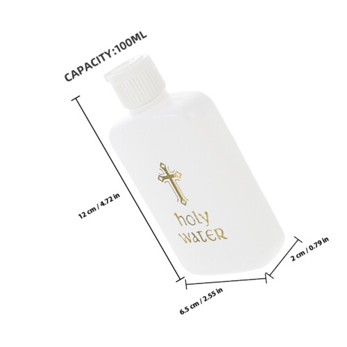 2 Pcs Decorative Tree Accessories Holy Water Bottle 1