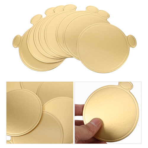Cake Boards Golden Cardboard 100 Sheets Display For Home Users 2
