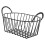 Iron Wire Storage Basket With Handle For Fruit Snacks And Sundries 1