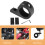 2Pièces Colliers ABS Noir Support Phare Et Spot Polyvalent 7