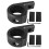 2Pièces Colliers ABS Noir Support Phare Et Spot Polyvalent 10