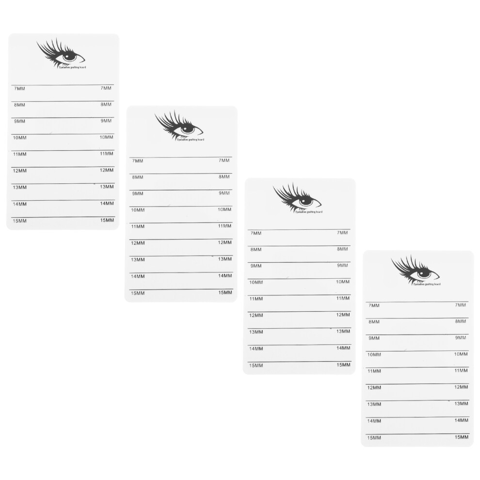 Artibetter Eyelash Extension Organizer Acrylic Camellia Design Home 4Pcs