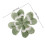 5Pièces Décorations Trèfle En Tissu Vert Pour Textile 2
