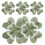5Pièces Décorations Trèfle En Tissu Vert Pour Textile 11