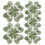 5Pièces Décorations Trèfle En Tissu Vert Pour Textile 1