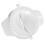 Dumpling Dough Presser White 1pcs 4.7x3.7x0.6in 10