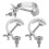3 Pcs Lanyard Tools Filler Applicator Stage Light Hook Work 1