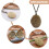 Cute Locket Necklace Alloy Bronze 1pcs 9