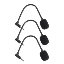 3 Pcs Microphone Straight Cutting
