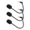 3 Pcs Microphone Straight Cutting 6