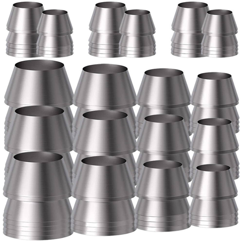 18Pcs Metal Wedges For Hammer Handle Replacement Tough Silver Iron 3171599031304